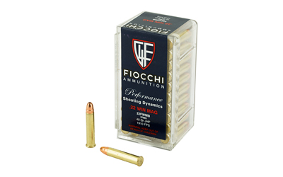 Fiocchi .22 WMR 40gr JHP Ammo 50rd