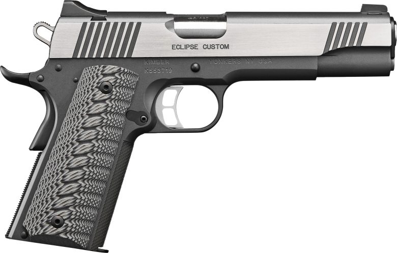 Kimber Eclipse Custom 1911 45 ACP 5 Inch Charcoal Gray Stainless 7 Round Pistol