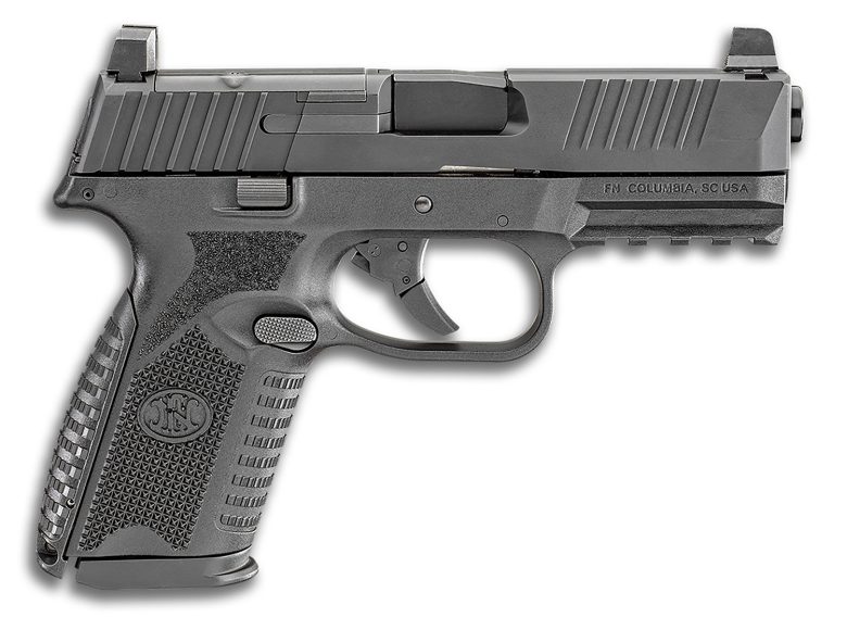 FN 66100587 509M MRD Mid-Size 9mm Luger 15+1 4" Black Recessed Crown Barrel, Matte Black Optic Ready/Serrated Stainless Steel Slide, Matte Black Polymer Frame w/Picatinny Rail, Ambidextrous