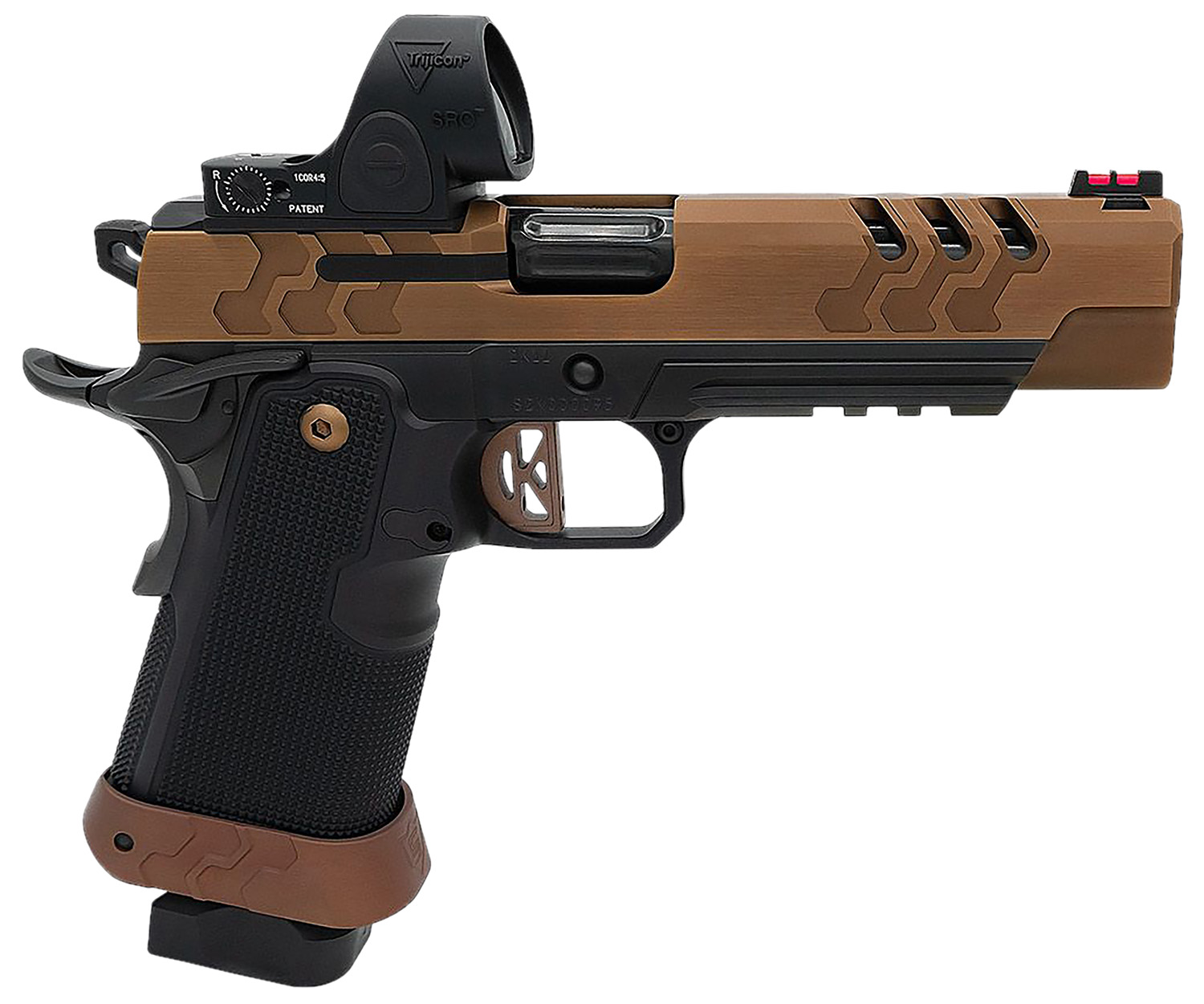 Kimber 2K11 Target 9mm 5" Coyote PVD Trijicon SRO Optic Ready 20+1 Match Pistol