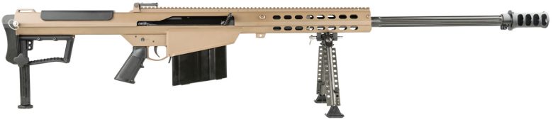 Barrett M107A1 .50 BMG 29" 10+1 FDE w/ Recoil Pad Stock
