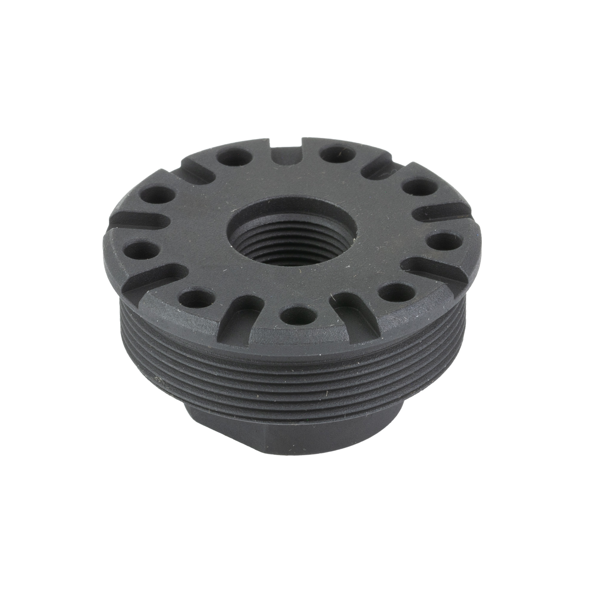 SilencerCo Bravo Hybrid Direct Thread Mount, 1/2x28, Black