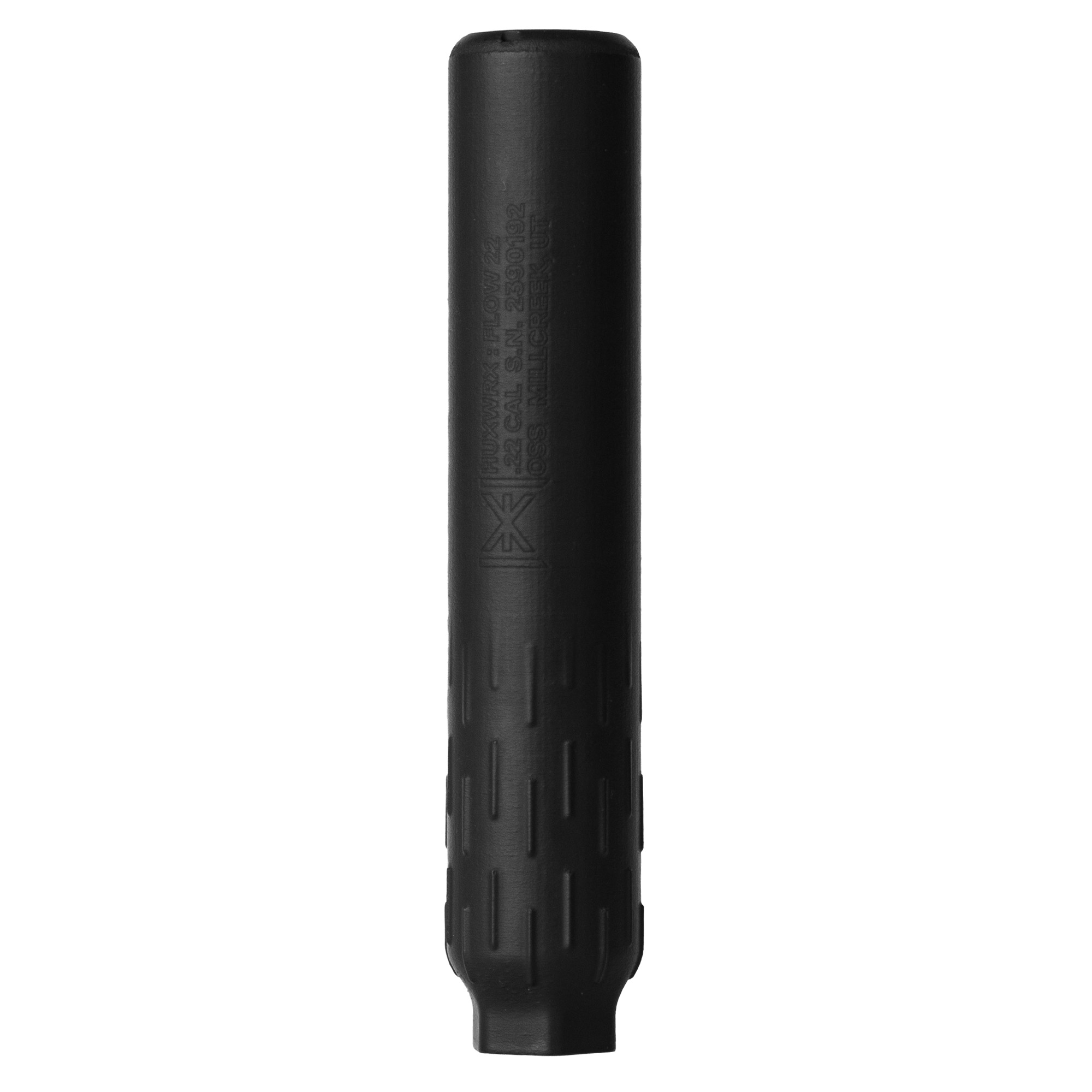HUXWRX Flow 22 Ti Suppressor - 22 LR, 5.53", Titanium, Direct Thread