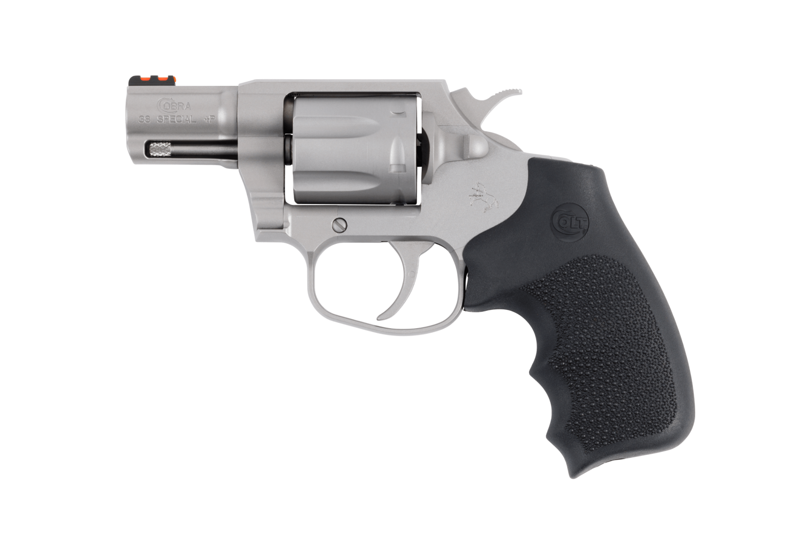 COLT COBRA 38 SPL+P 2" STAINLESS 6RD HOGUE REVOLVER