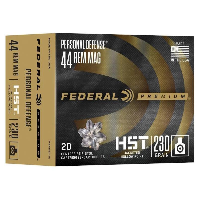 Federal HST .44 Rem Mag 230gr JHP 20rd Personal Defense