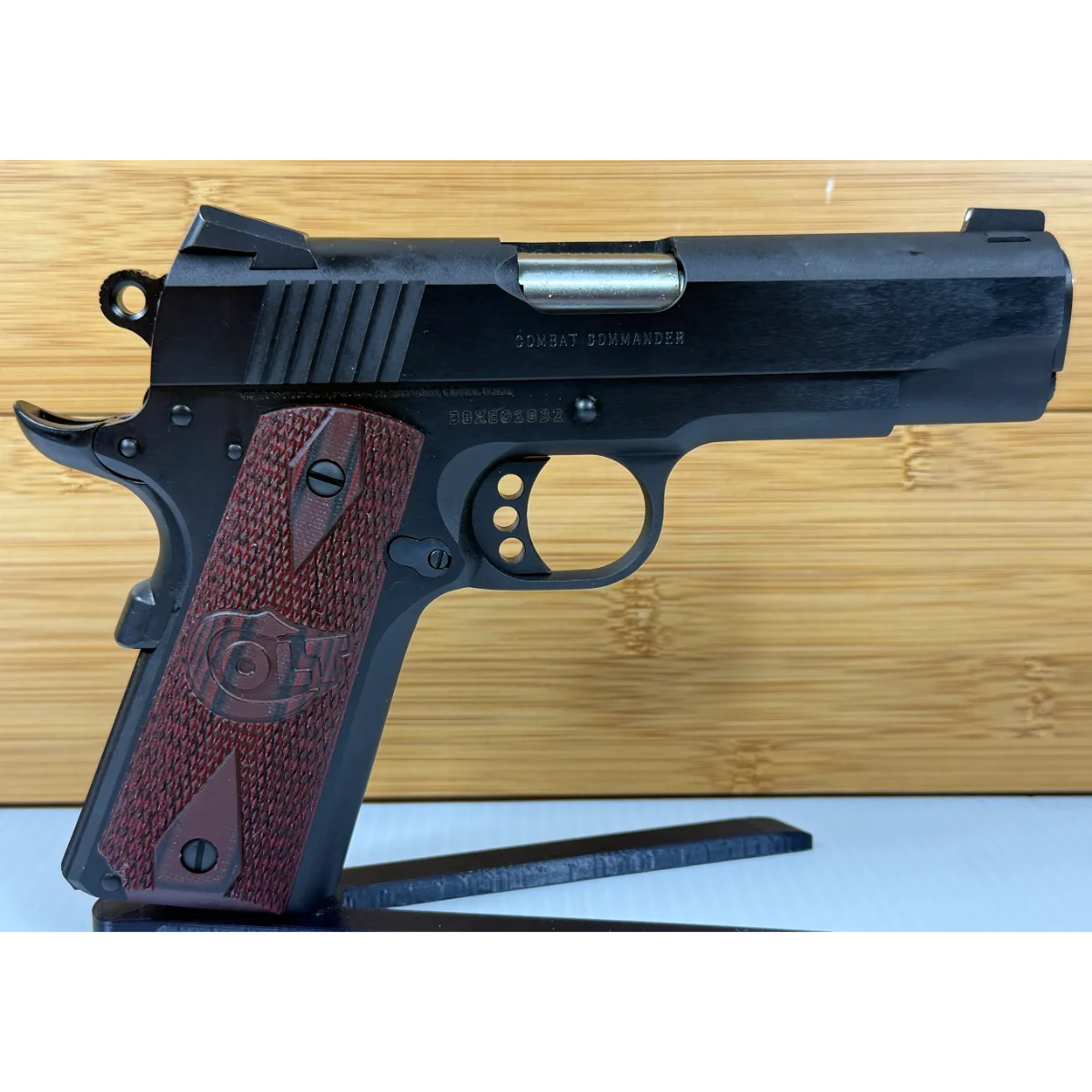Colt Combat Commander .38 Super 4.25" Blued