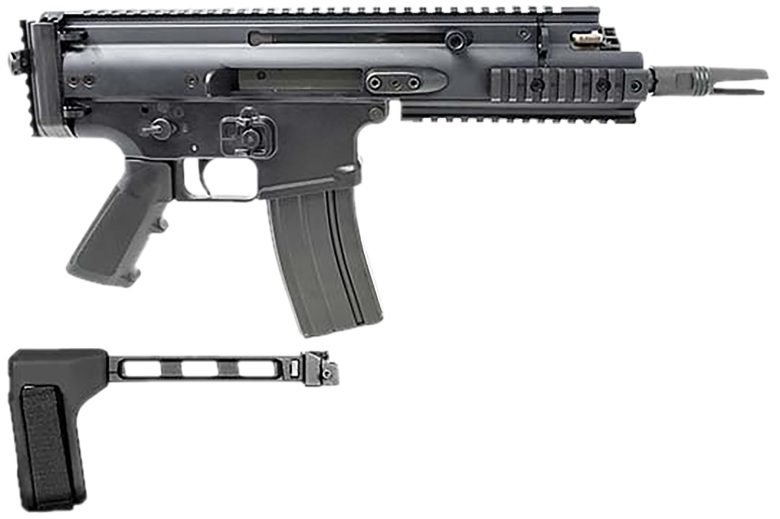 FN SCAR 15P 300 Blackout 30+1 7.5" Black SB Brace