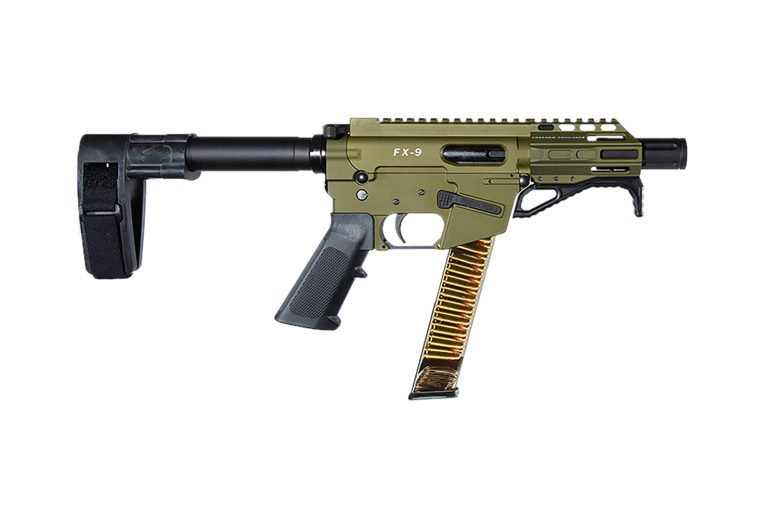 Freedom Ordnance FX9P4SBM OD Green 9mm 4" Pistol