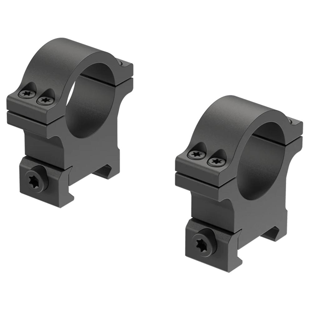 Leupold Open Range Cross-Slot 1" High Matte Black Scope Rings - image 6 of 8