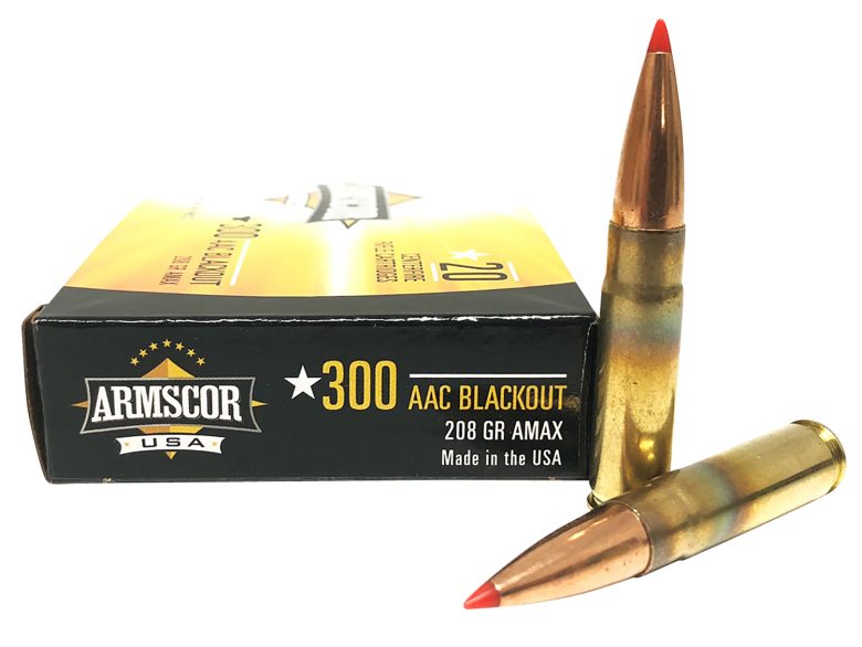 Armscor .300 Blackout 208gr Hornady A-Max 20rd Box