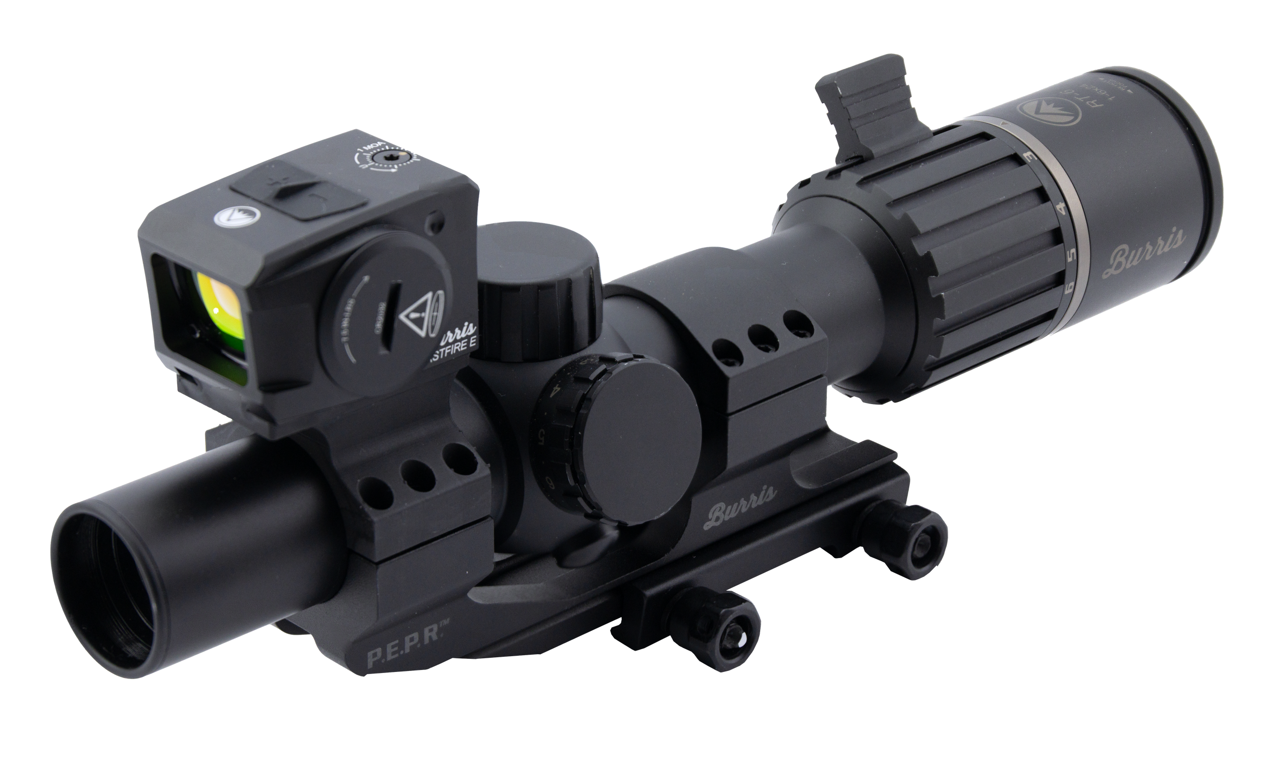Burris RT-6 1-6x24mm SFP Rifle Scope with FastFire E and Mount