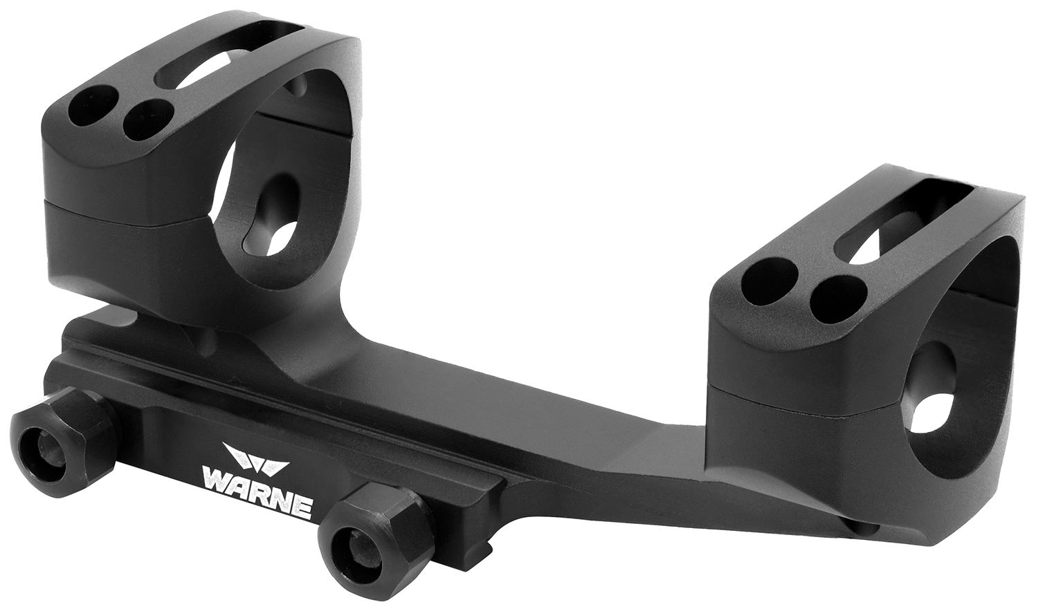 Warne Skeletonized 1" Extended AR Mount - Black - image 3 of 6