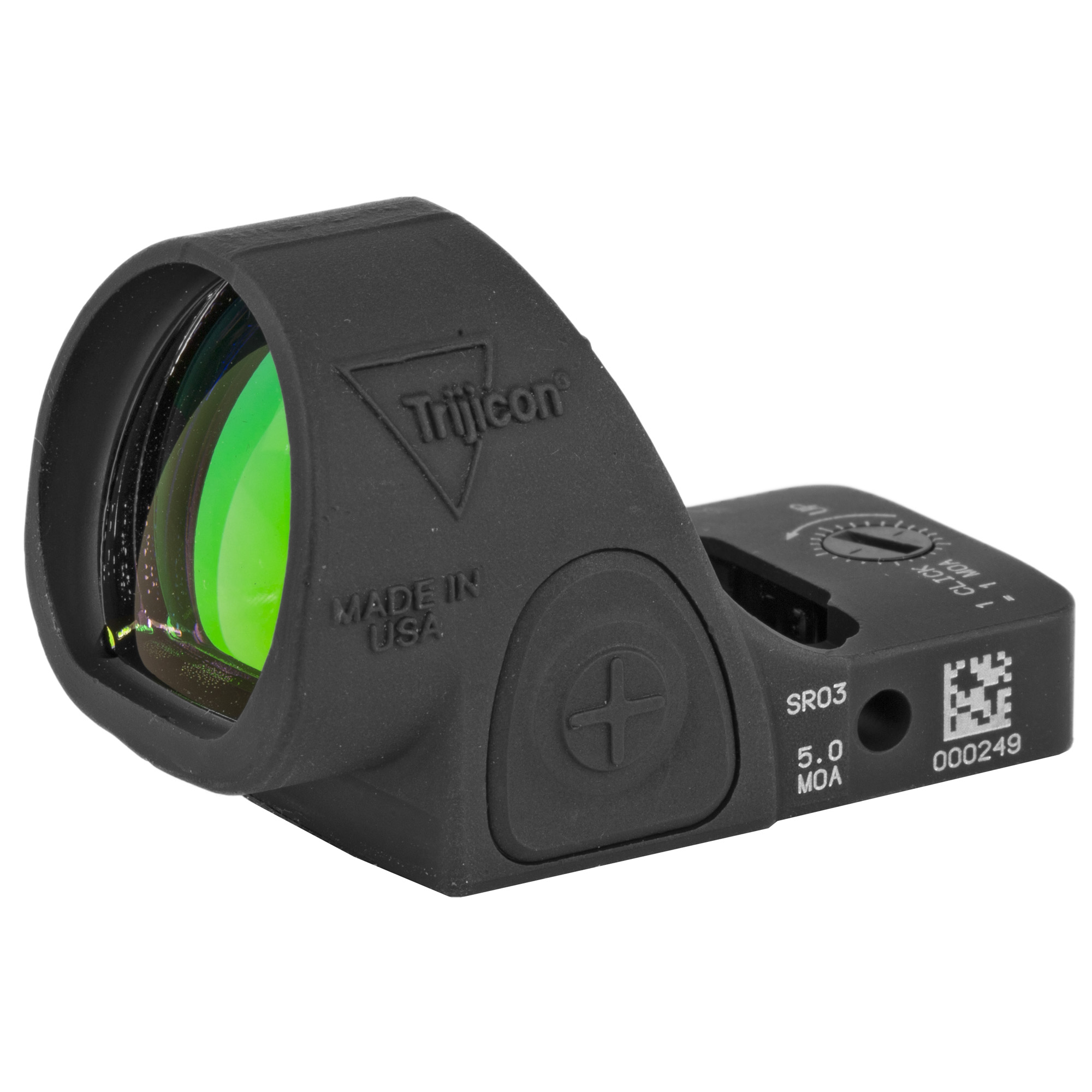 Trijicon SRO 5 MOA Red Dot Sight, Adjustable LED, Matte Black