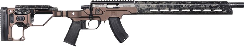 Christensen Arms 8011202401 MPR 22 WMR 10+1 18" Black Match Grade Threaded Barrel, Black Nitride Picatinny Rail Receiver, Carbon Fiber M-LOK Handguard, Desert Brown Adj w/MagneLock Technology Stock