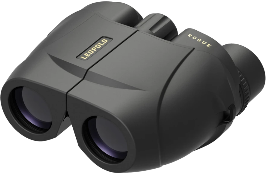 Leupold BX-1 Rogue Compact Binocular 8x25mm Inverted Porro Prism Black