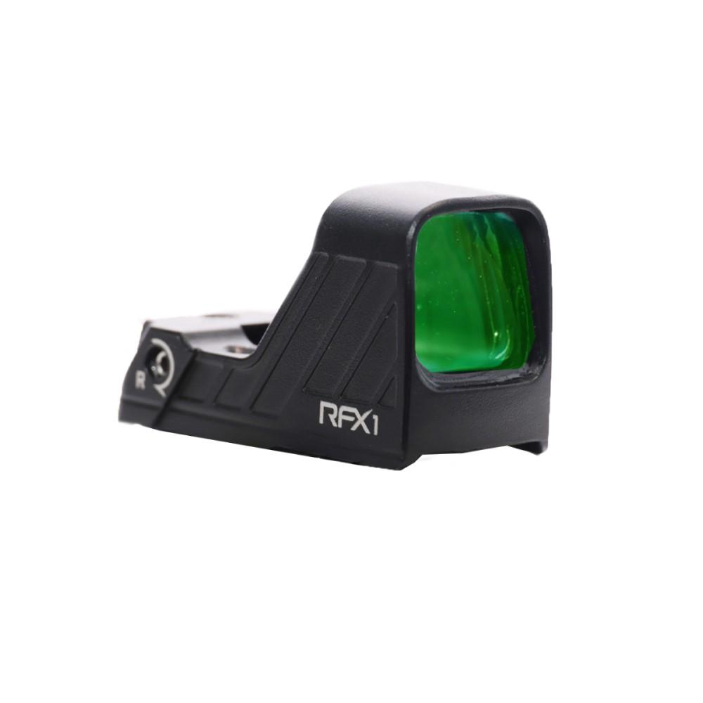 Viridian RFX11 Red Dot Sight, 3 MOA Green Dot, 1x16mm, Black - image 7 of 10