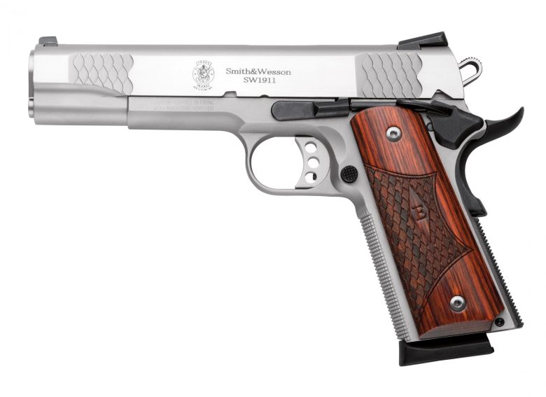 Smith & Wesson 1911 E-Series Serrated Frame 45 ACP 8+1 5" Pistol