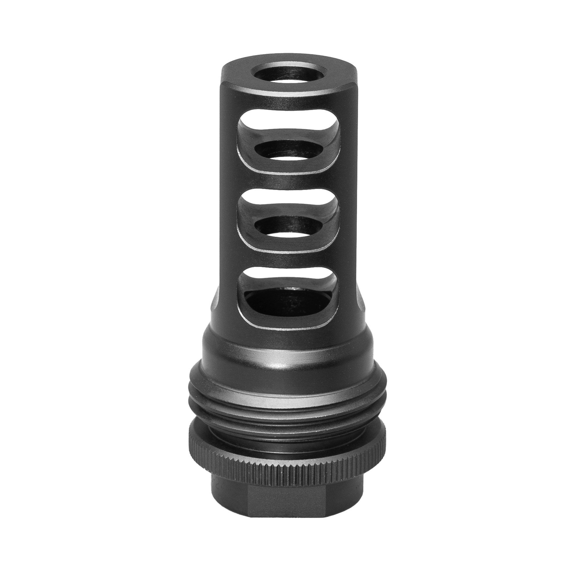 SilencerCo ASR Muzzle Brake 1/2x28 .30 Cal/7.62mm Black
