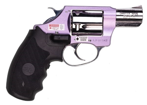 CHARTER ARMS CHÍC LADY .38 SPL. ALUMINUM 5 SHOT 2IN FIXED STANDARD LAVENDER HI-POLISH 53842