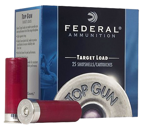 Federal TG128 Top Gun  12Gauge 2.75" 1 1/8oz 8Shot 25 Per Box/10 Case