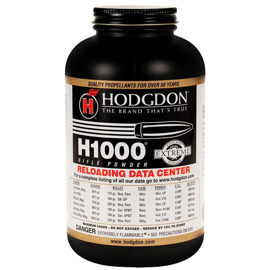 Hodgdon H1000 Extreme Rifle Powder 1 lb