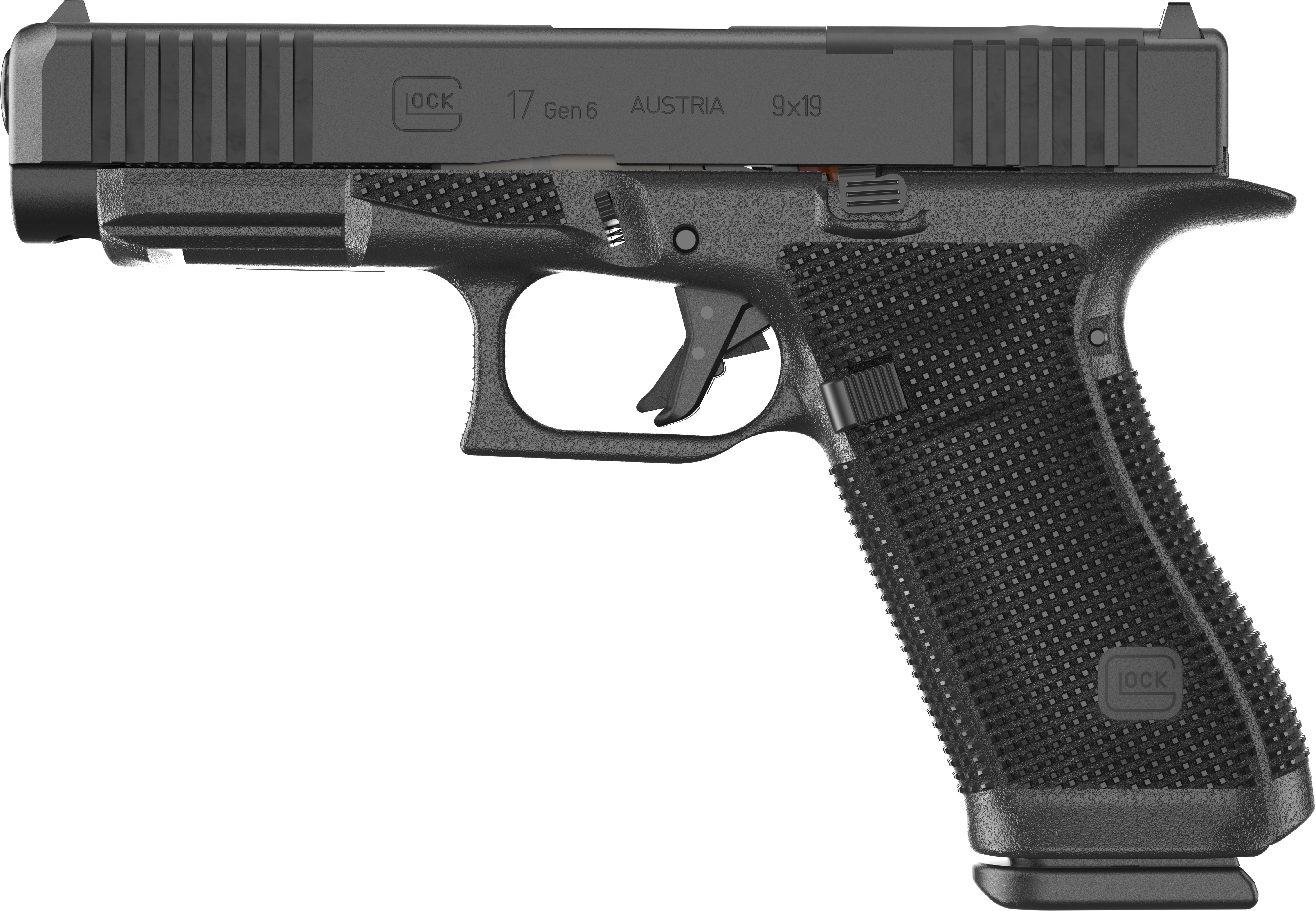 Glock 17 Gen 6 9mm 17 Round Black Semi-Auto Pistol