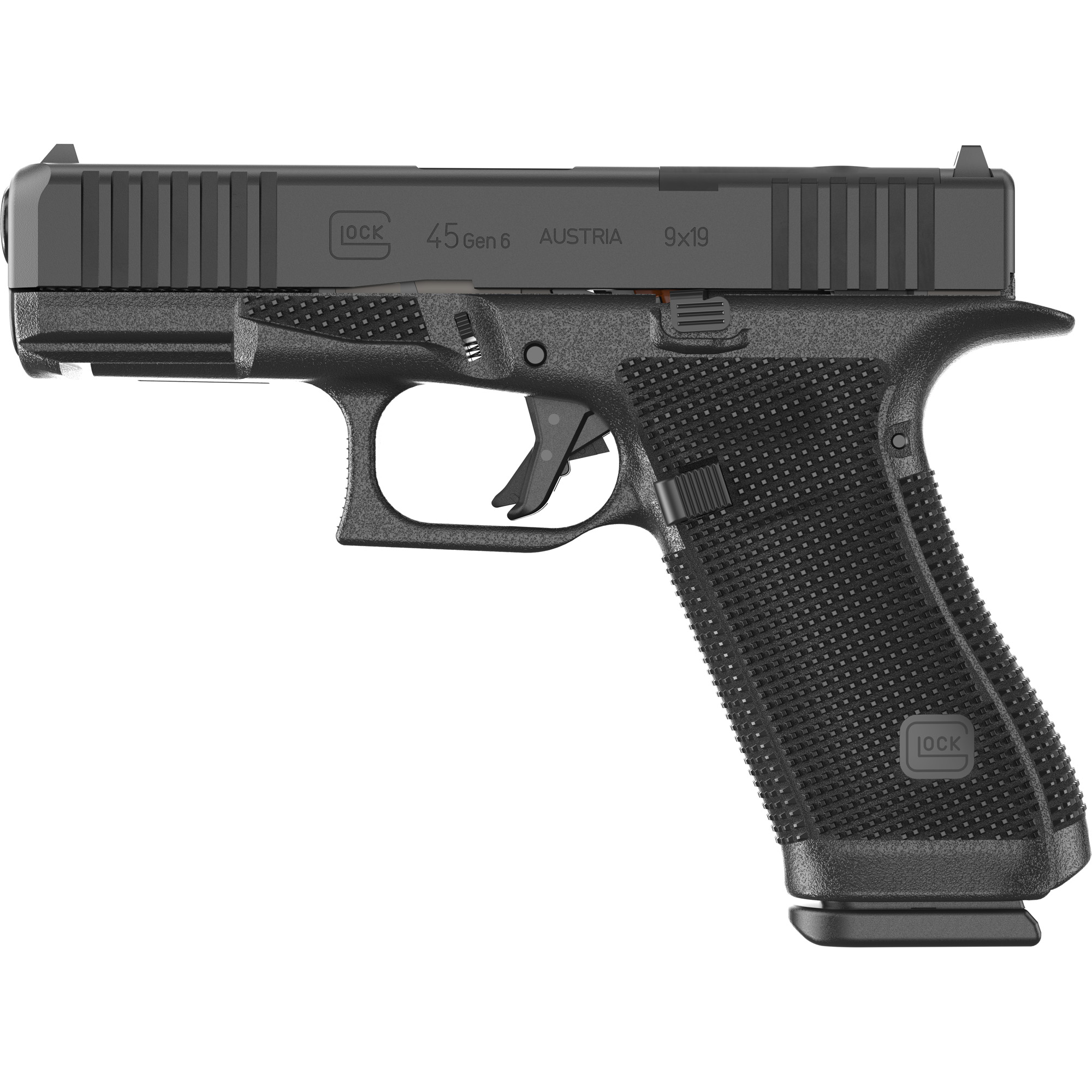 Glock 45 Gen 6 Crossover Frame 9mm Semi-Auto Pistol