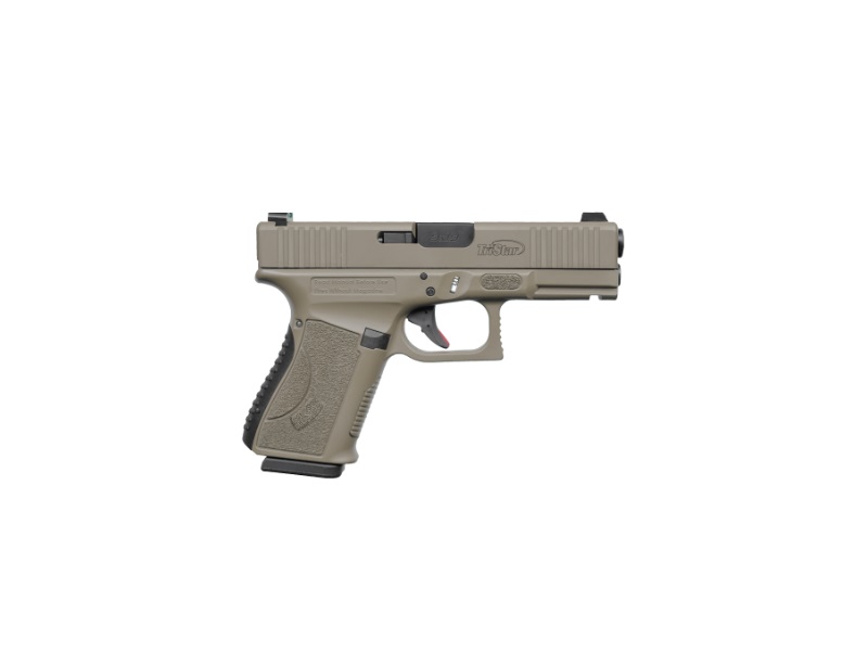TriStar APOC 9mm FDE 15+1 Pistol with 5" Barrel and No Manual Safety