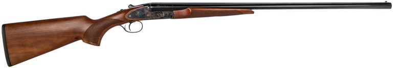 CZ-USA 06403 Sharp-Tail 20 Gauge 3" 2rd 28" Black Hard Chrome Steel Side bY Side Barrel, Color Case Hardened Receiver, Turkish Walnut Wood Fixed Stock,