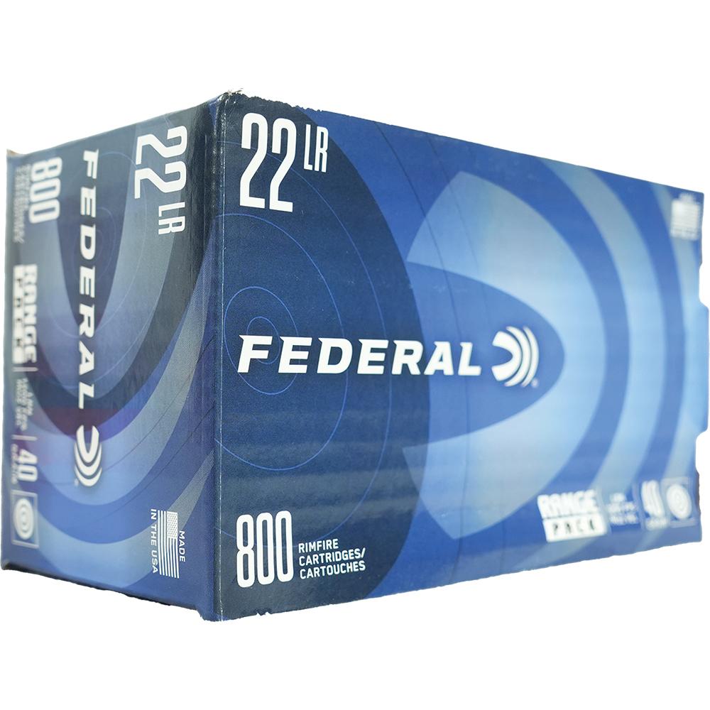 Federal Range Pack .22 LR 40gr LRN 800rd