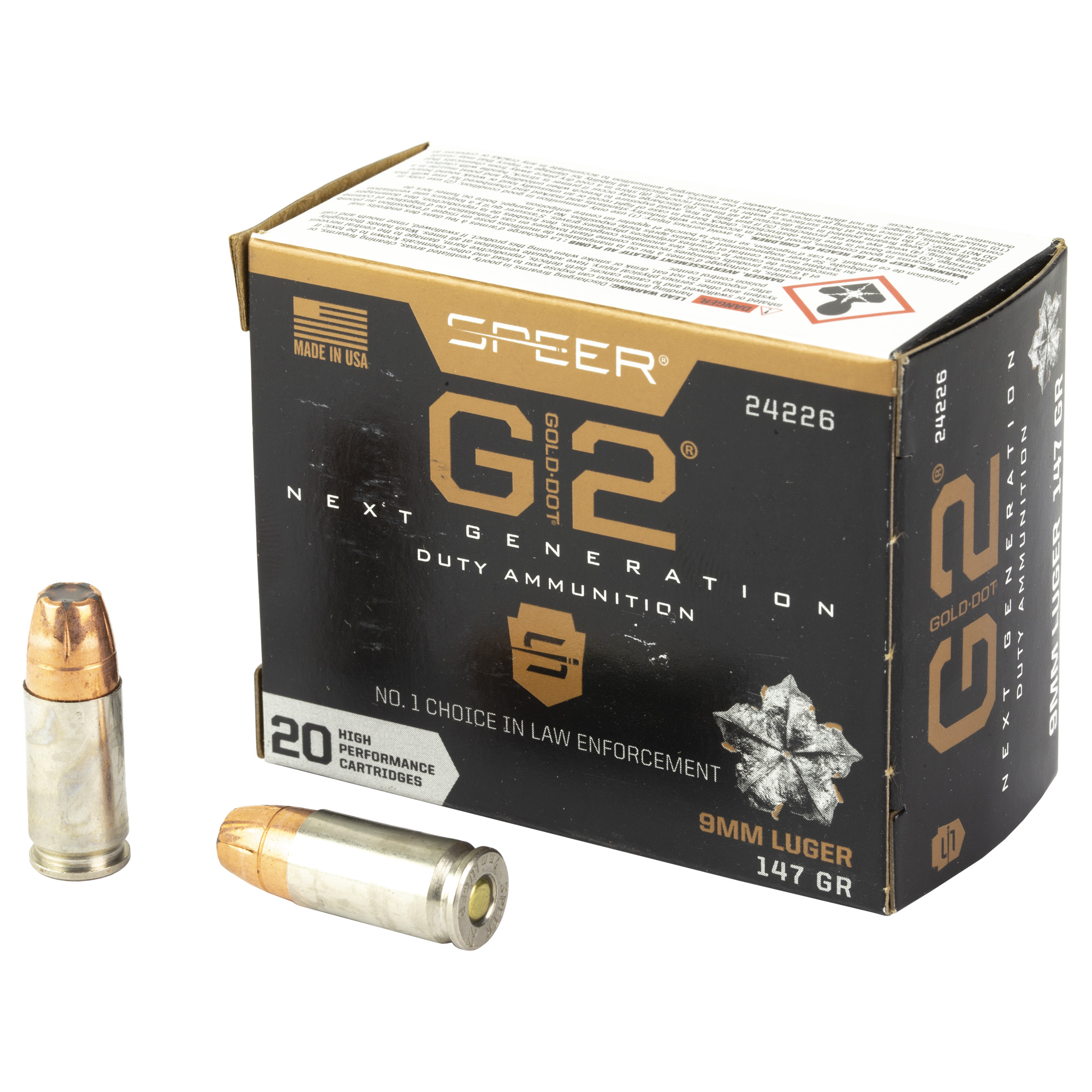 CCI Gold Dot G2 147 Grain 9mm Luger - image 2 of 5