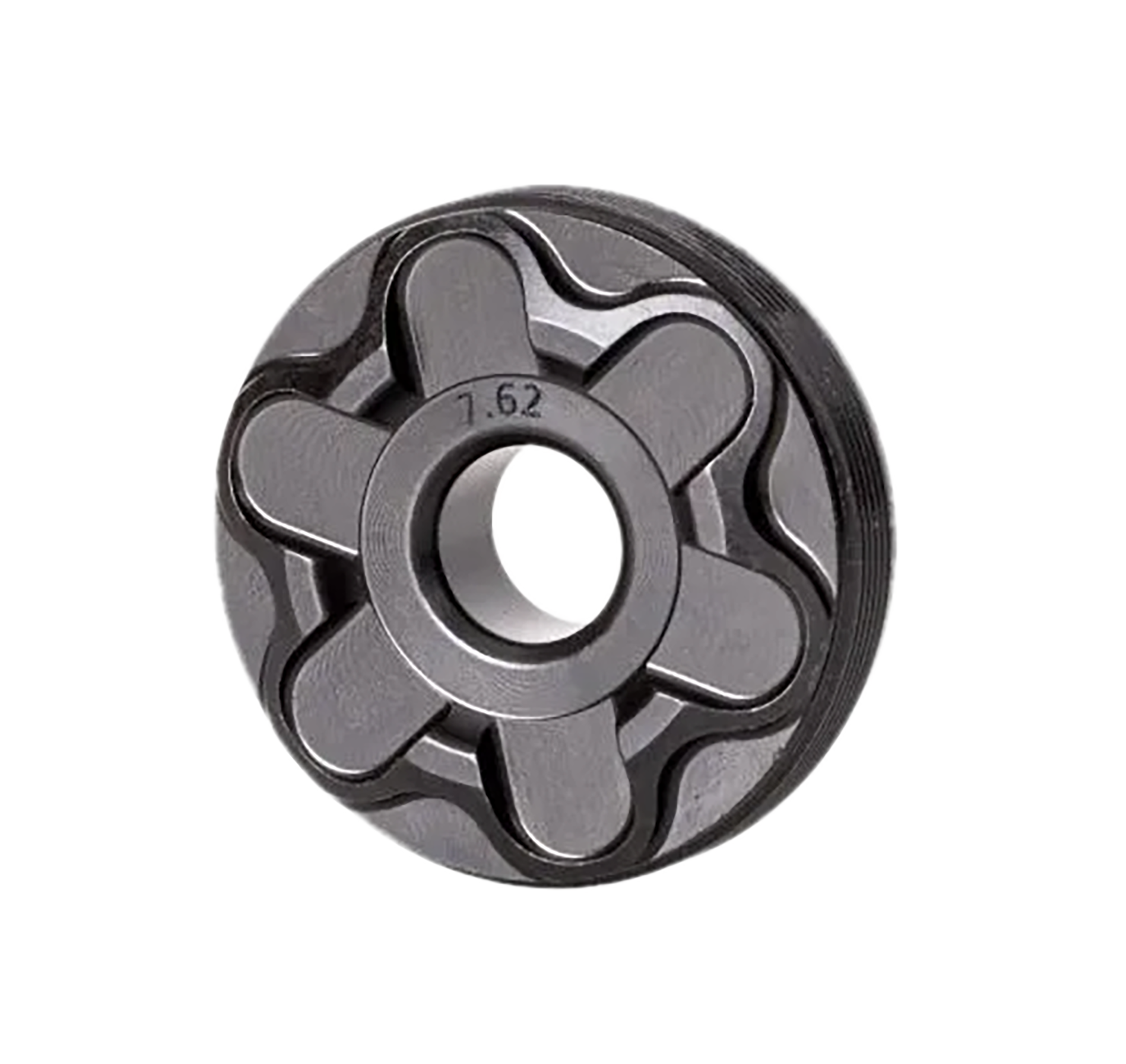 Rugged Suppressor Front Cap - 7.62mm, Black, Stainless Steel - image 4 of 6