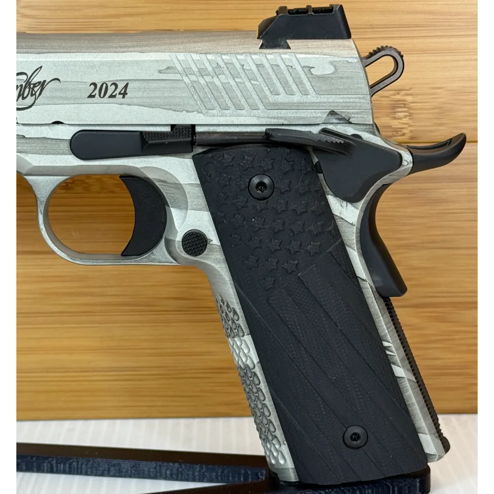 Kimber Independence 1911 .45 ACP 5" 8+1 Flag Cerakote G-10 Grip
