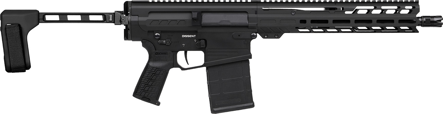 CMMG Dissent MK3 8.6 Blackout 12.5" 20rd Black Zeroed Grip