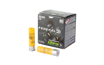 Federal 20 Gauge Raptor Steel 3" #3 Shot 1400 fps 1 oz 25-Round