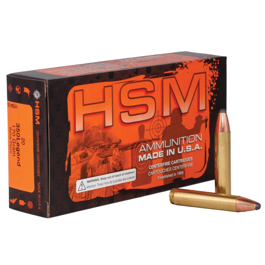 HSM Legends 350 Legend 170gr SP 2335fps Rifle Ammo 20rd