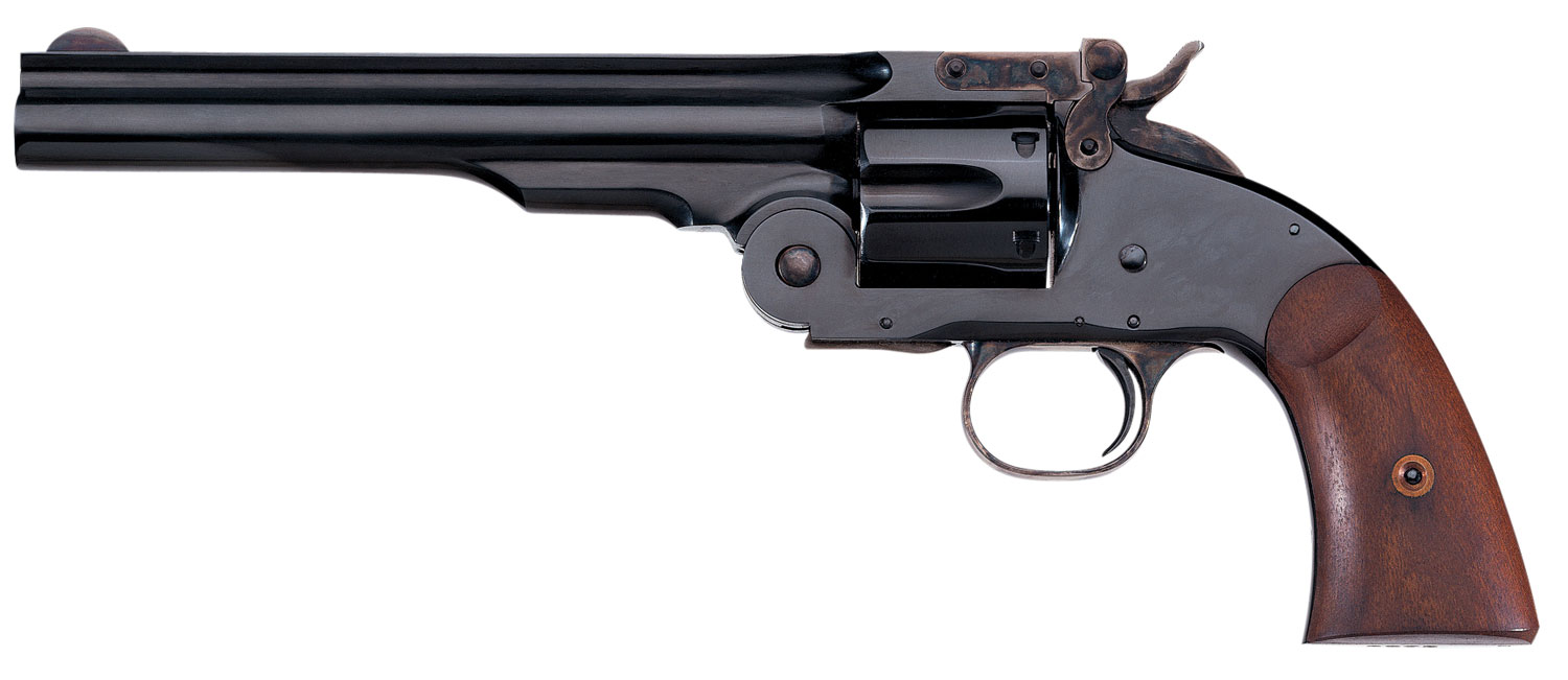 Taylor's & Company Schofield Second Model 45 Colt 7" Blued Walnut 6rd