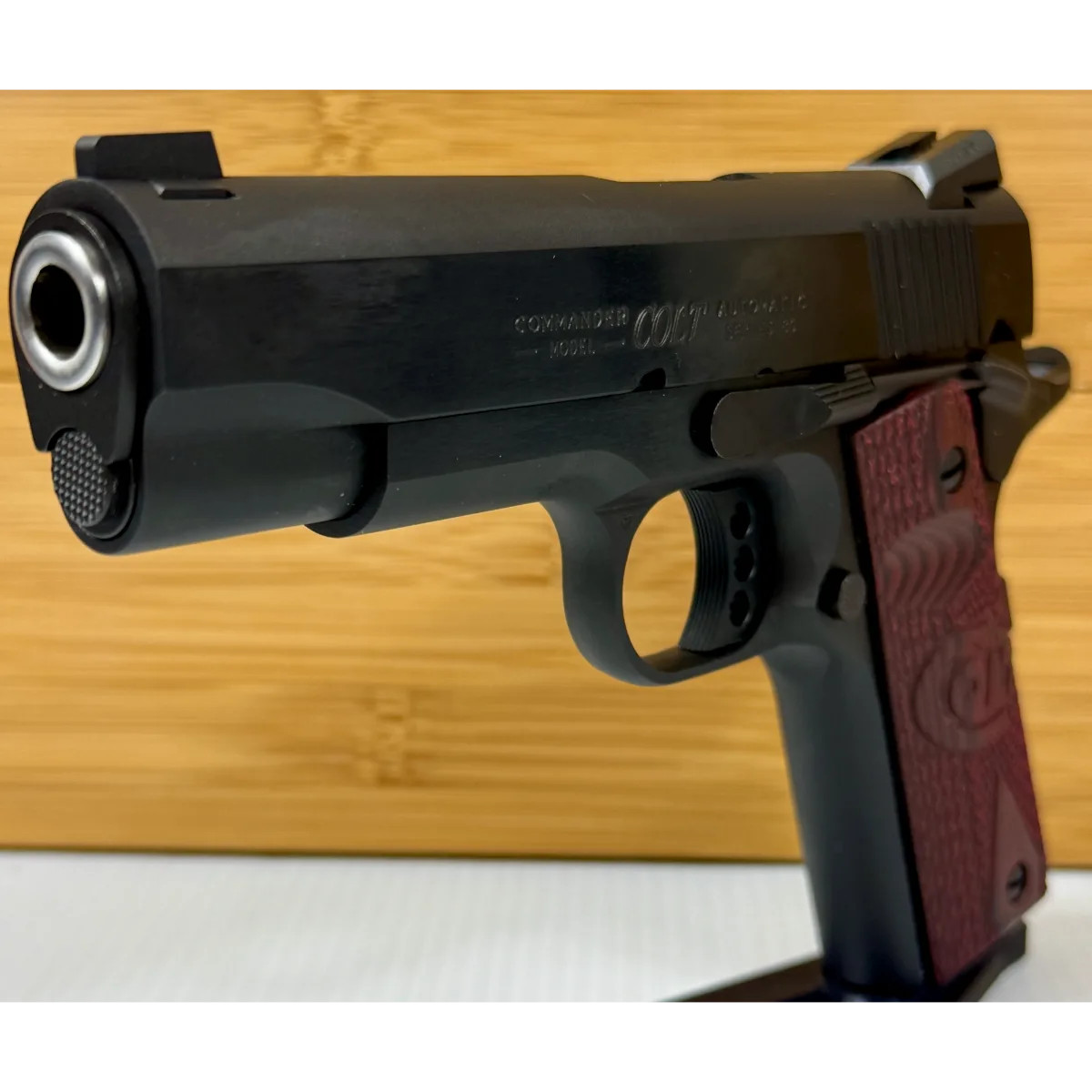 Colt Combat Commander .38 Super 4.25" Blued