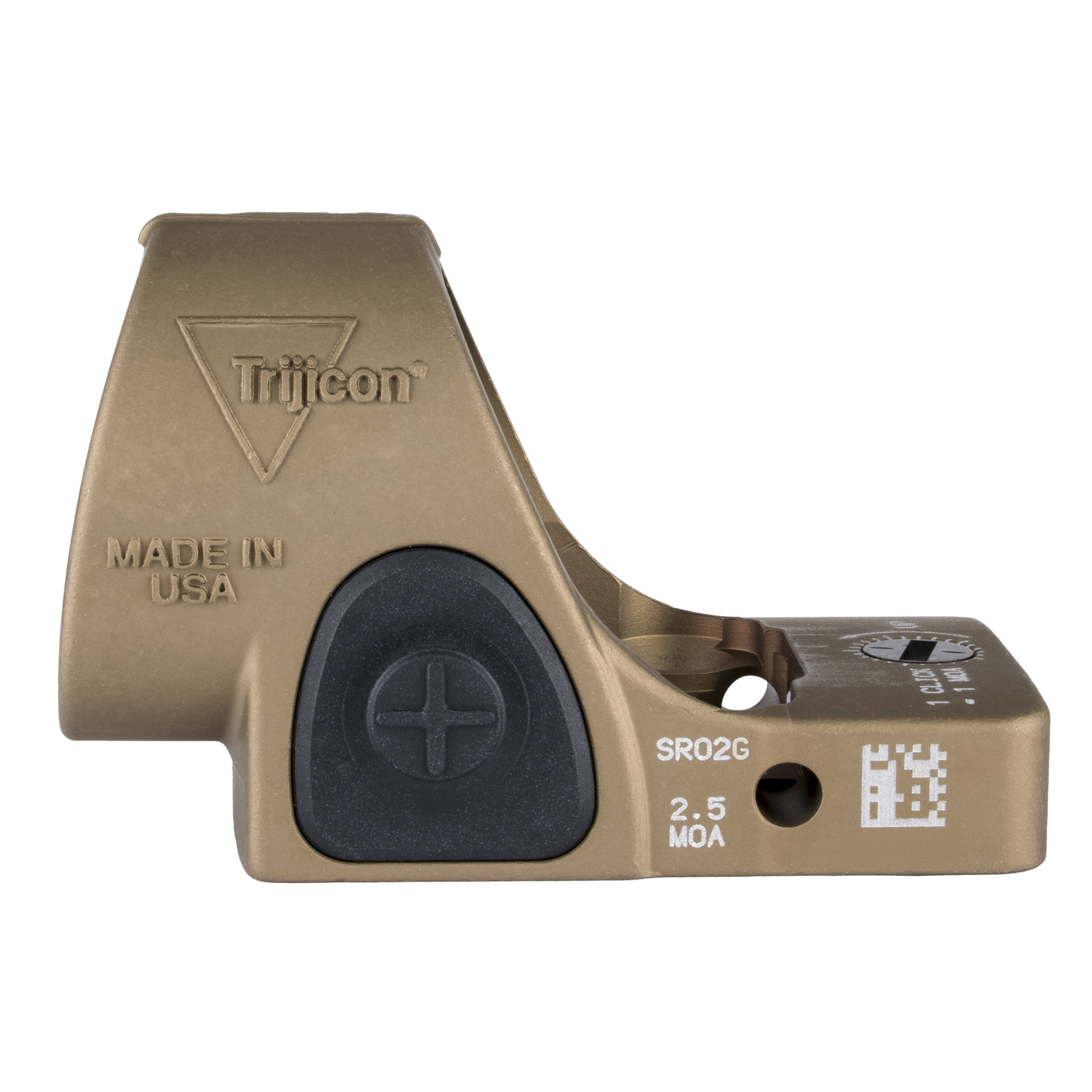 Trijicon SRO Adjustable LED 2.5 MOA Green Dot Sight - Coyote Brown