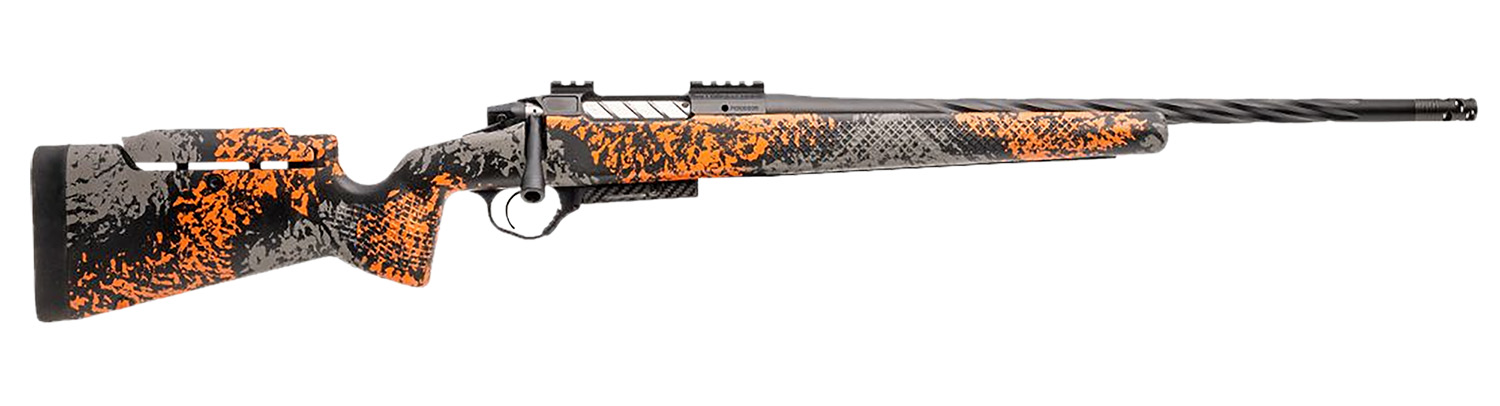Seekins Precision 0011710295-F Havak PH3 300 PRC 22" Black Fluted Threaded Barrel, Black Picatinny Rail Steel Receiver, Adj Cheek Riser Urban Shadow Camo Synthetic Stock