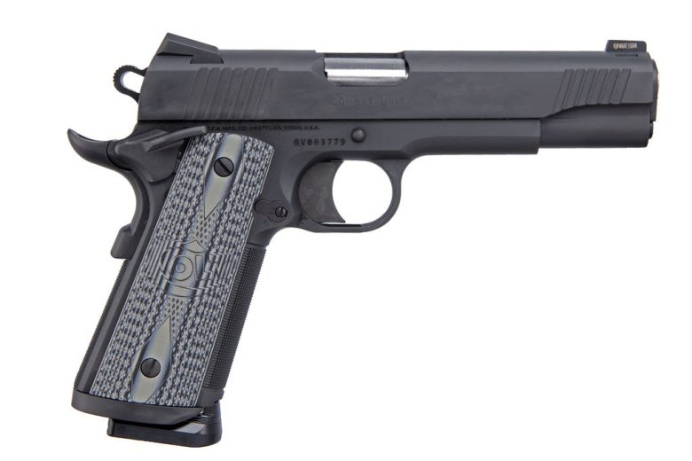 Colt Combat Unit 9mm Government 5" Matte Black DLC