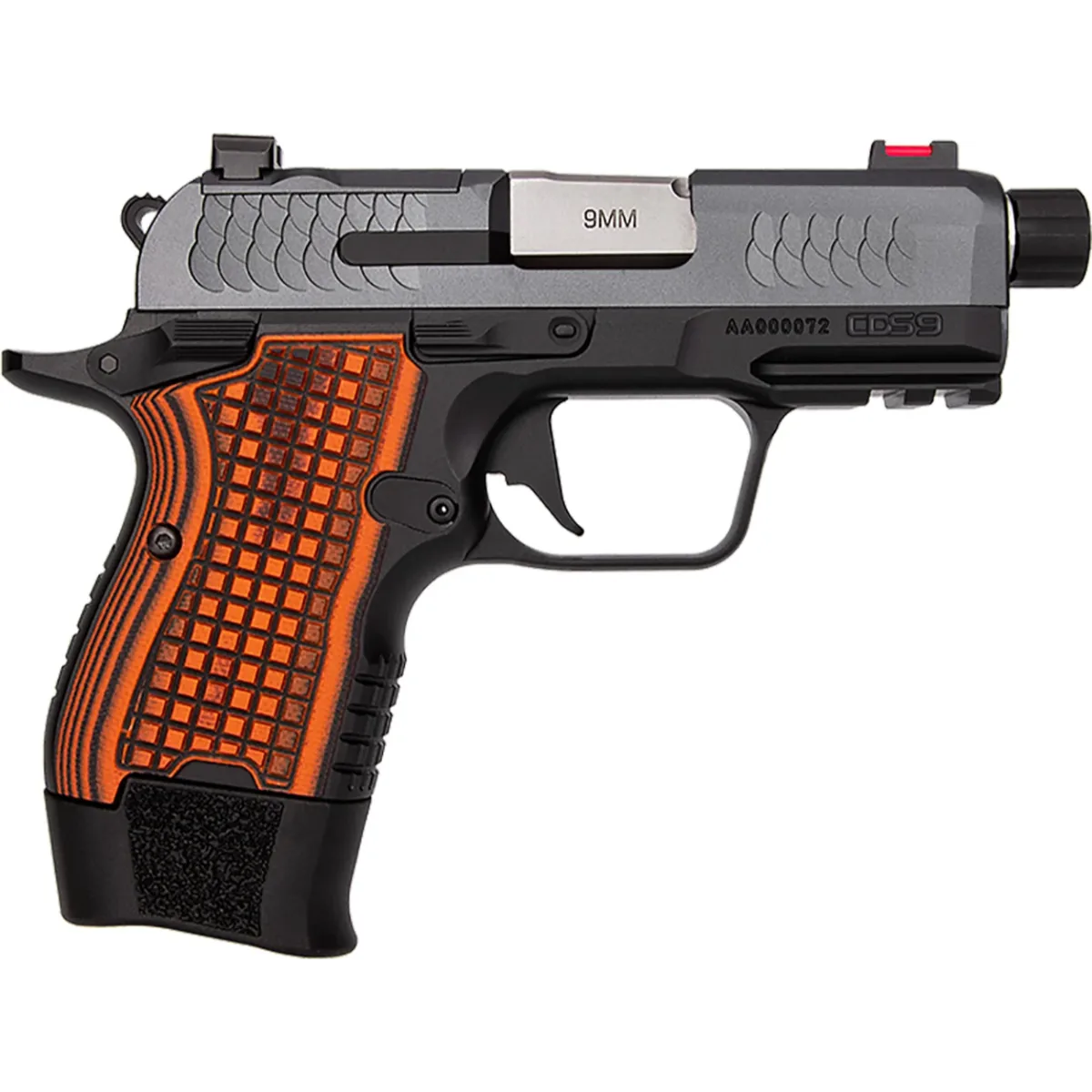 Kimber CDS9 OR 9mm Pistol Threaded Barrel 3" Gray 15RD