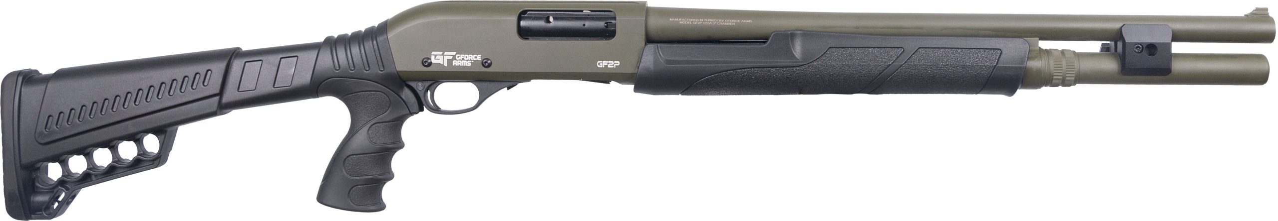GForce Arms GF2P 12GA 20" Shotgun 7rd ODG Tactical Grip
