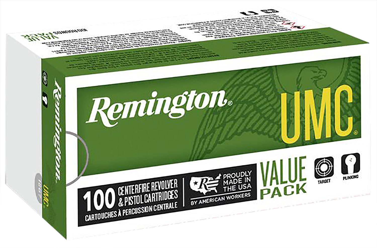 Remington UMC 9mm 115gr JHP Ammo 100rd Value Pack – 23753