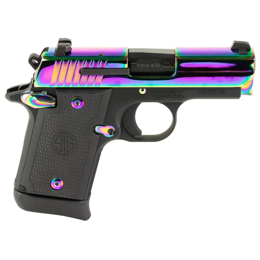 SIG SAUER P938 RAINBOW 9MM G10 7RD PISTOL