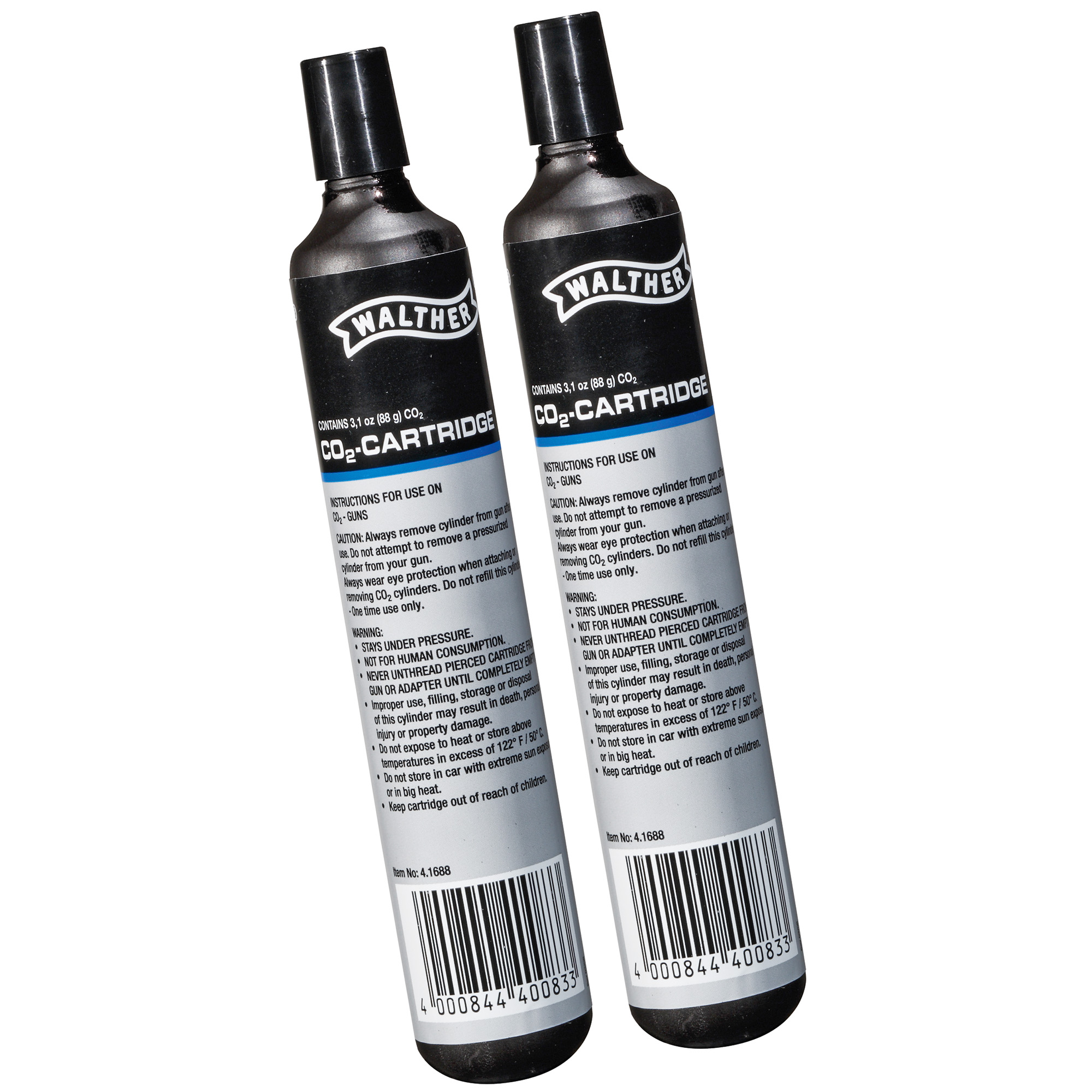 Umarex RWS 88G CO2 Cylinders 2-Pack