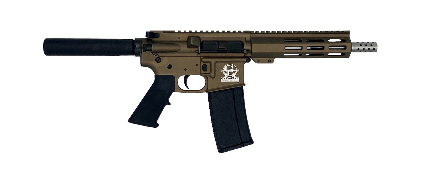 Great Lakes AR-15 223 Wylde 7.5" Bronze Rec 30+1 Pistol