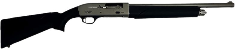 Gforce Arms GF11220NG GF1 12 Gauge Semi-Auto 3" 4+1 18.50" Nickel Steel Barrel, Nickel Dovetail Aluminum Receiver, Fixed Black Synthetic Stock
