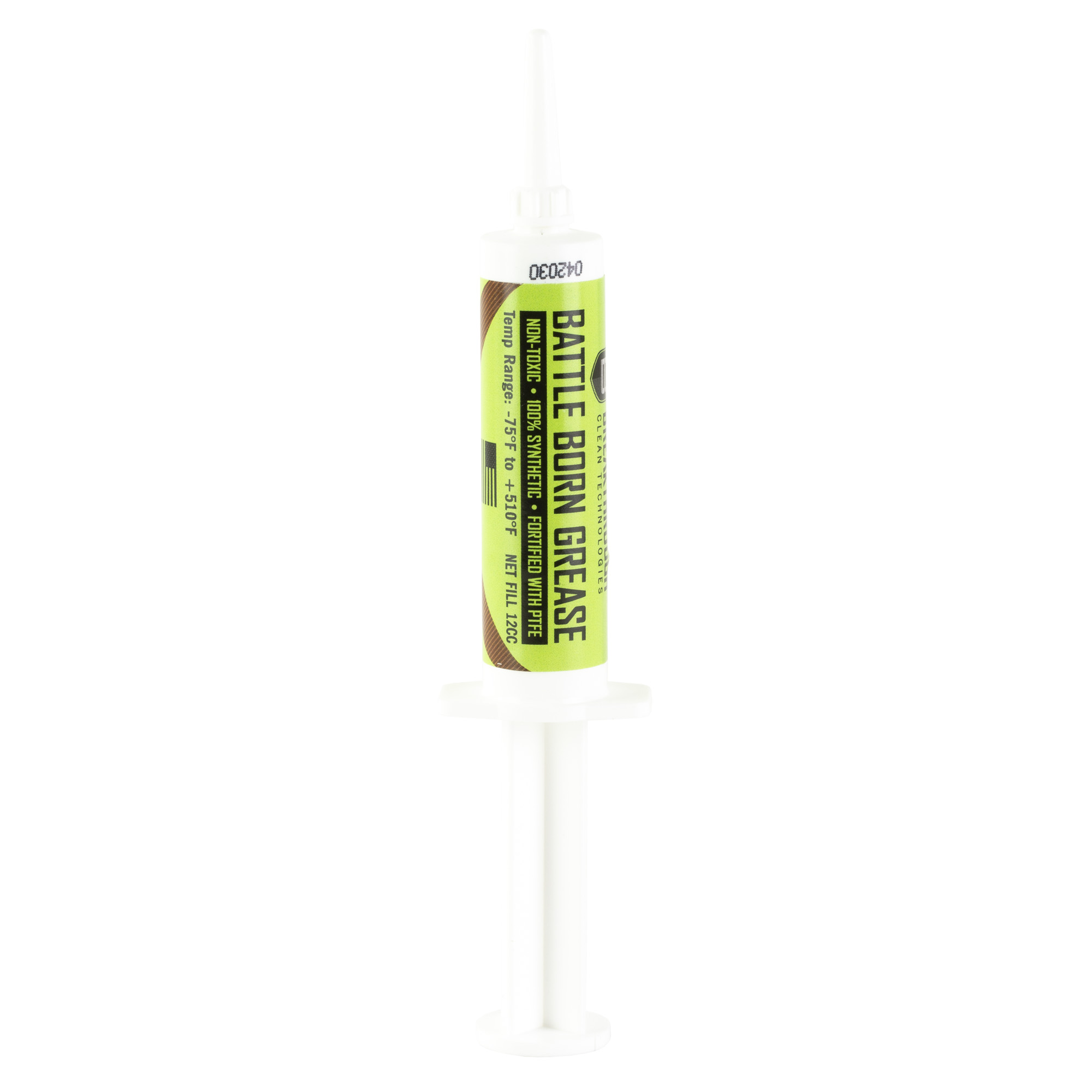 Breakthrough Clean Technologies Battle-Born Grease with PTFE 12cc Syringe
