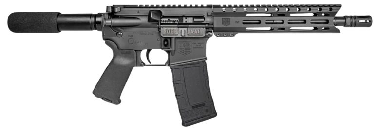 Diamondback DB1915B001 DB15  300 Blackout 28+1 10", Black, Carbon Lower, 9" M-LOK Handguard, Padded Buffer Tube, Magpul Grip